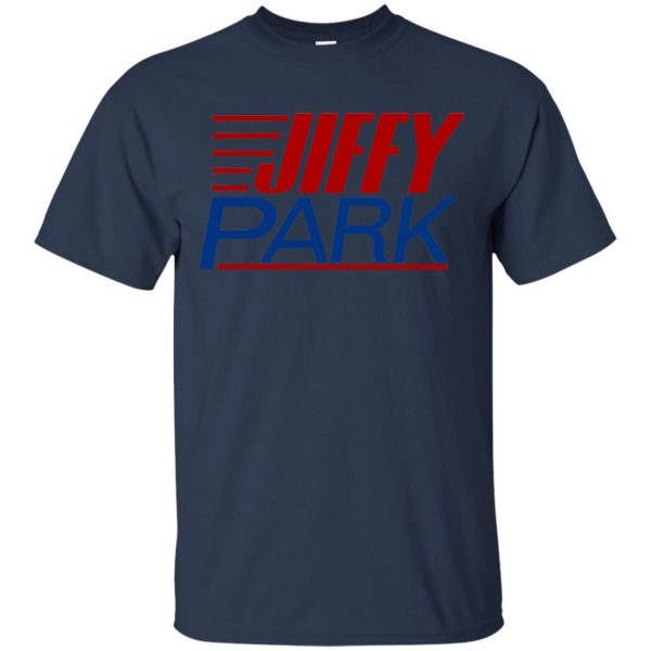 jiffy park t shirt - navy blue