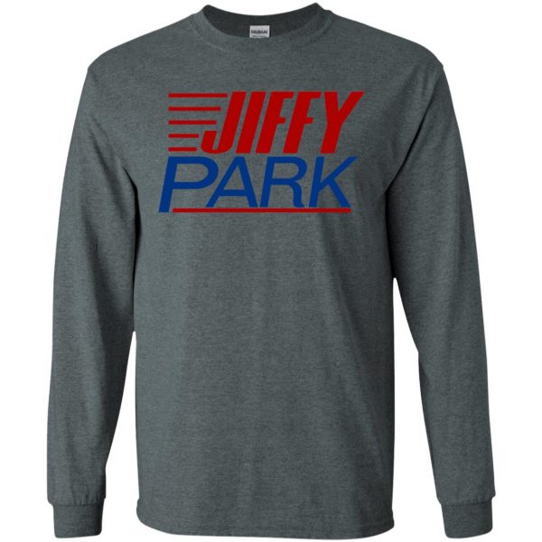 jiffy park long sleeve - dark heather