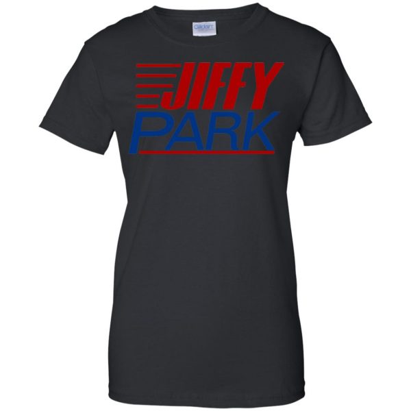 jiffy park womens t shirt - lady t shirt - black