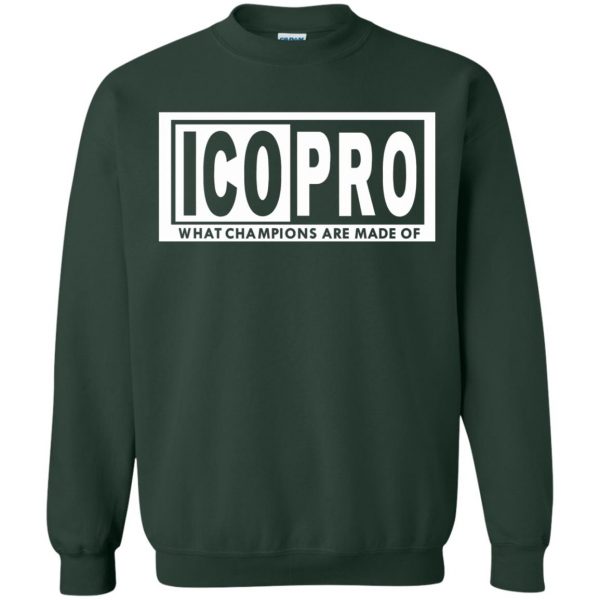 icopro sweatshirt - forest green