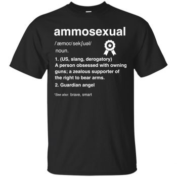 ammosexual shirt - black