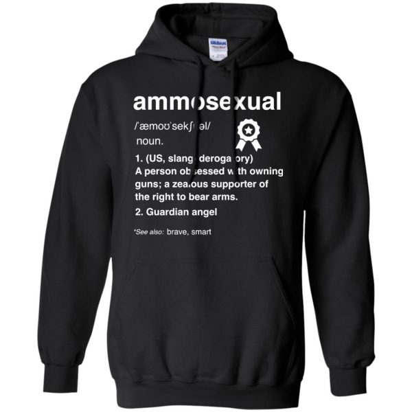 ammosexual hoodie - black