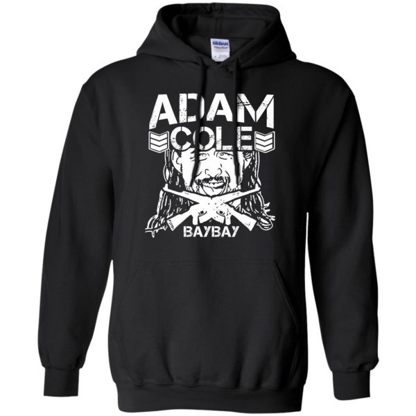 adam cole bay bay hoodie - black