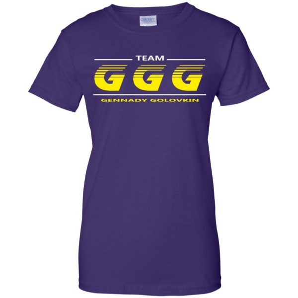 triple g womens t shirt - lady t shirt - purple