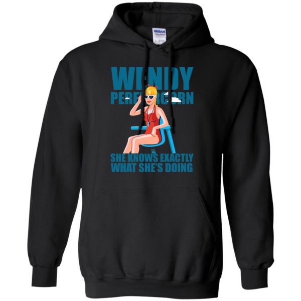 wendy peffercorn hoodie - black