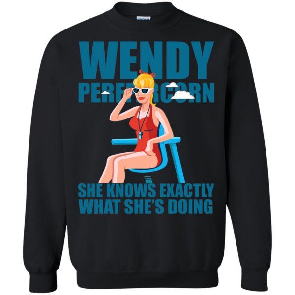 wendy peffercorn sweatshirt - black
