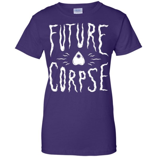 future corpse womens t shirt - lady t shirt - purple