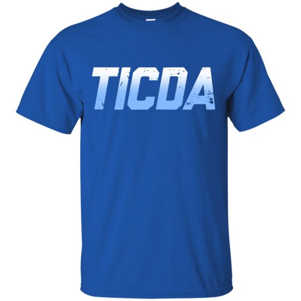 ticda t shirt - royal blue