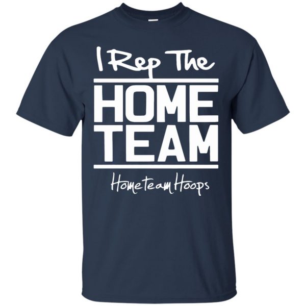 home team hoops t shirt - navy blue