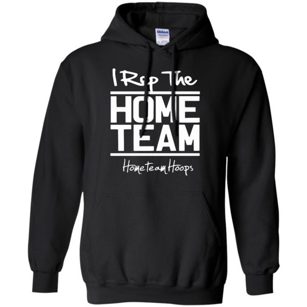 home team hoops hoodie - black