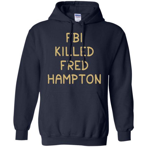fred hampton hoodie - navy blue