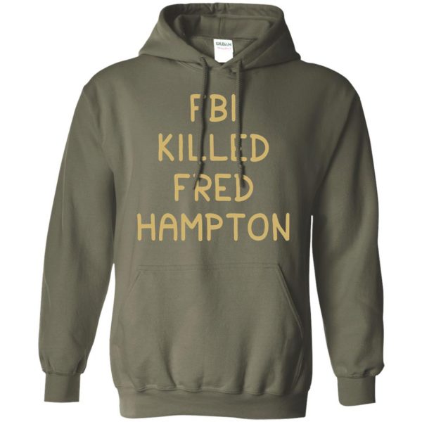fred hampton hoodie - military green