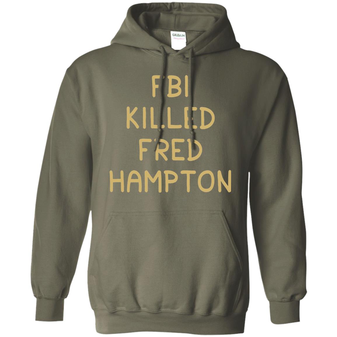 fred hampton hoodie - military green
