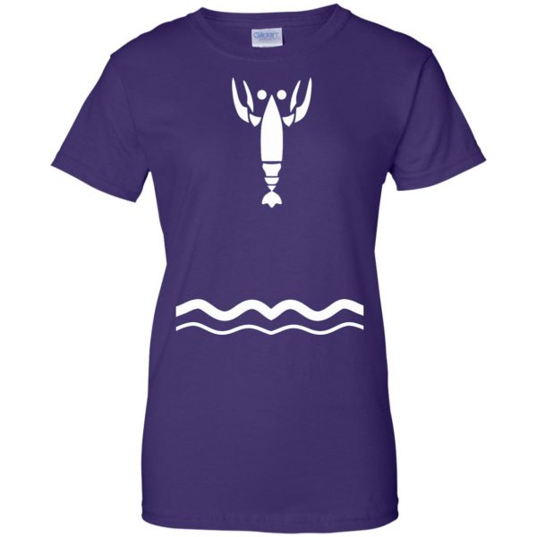 wind waker lobster womens t shirt - lady t shirt - purple