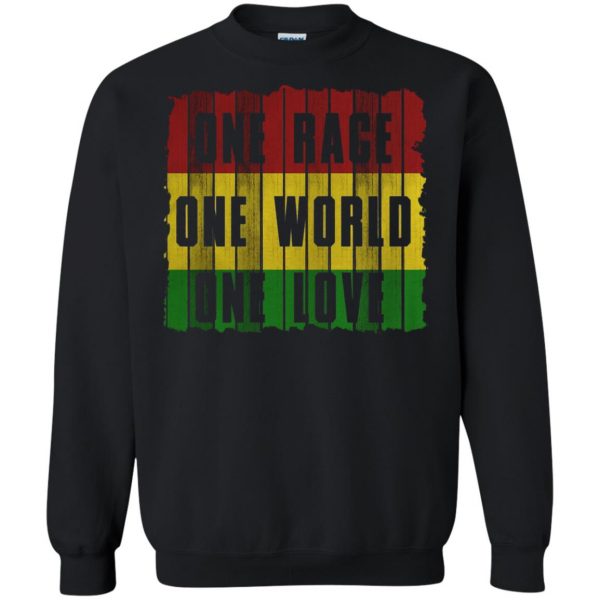 one love sweatshirt - black