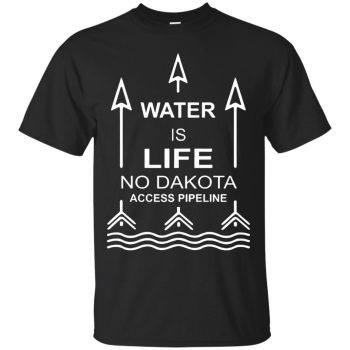 dakota access pipeline shirts - black