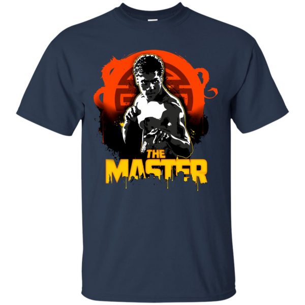 bruce leroy t shirt - navy blue