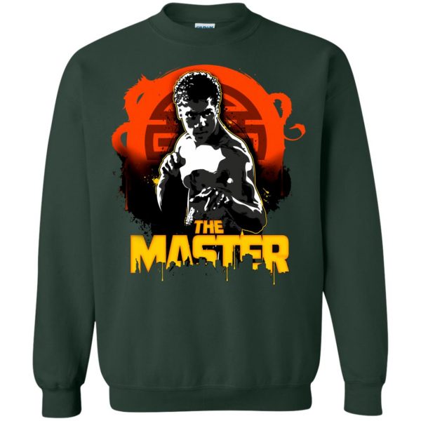 bruce leroy sweatshirt - forest green