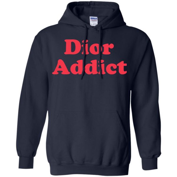 dior addict hoodie - navy blue