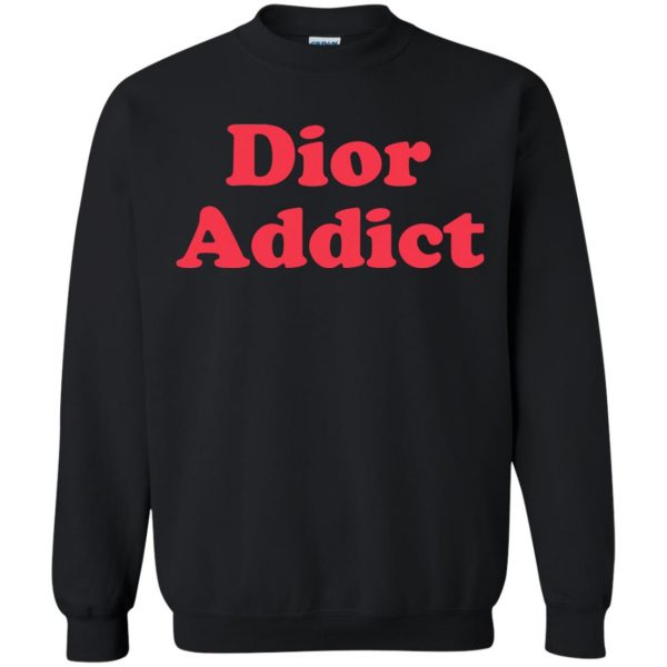 dior addict sweatshirt - black