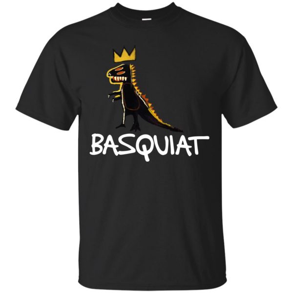 basquiat tee shirts - black