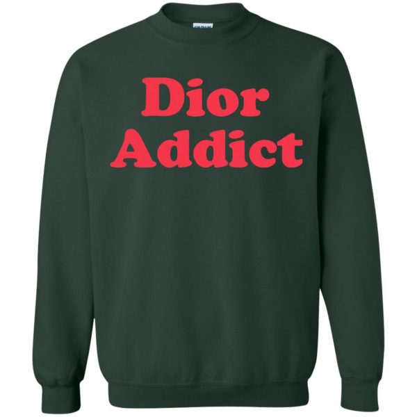 dior addict sweatshirt - forest green