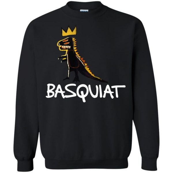 basquiat tees sweatshirt - black