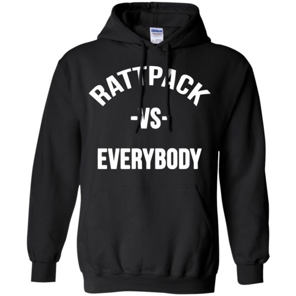 rattpack hoodie - black
