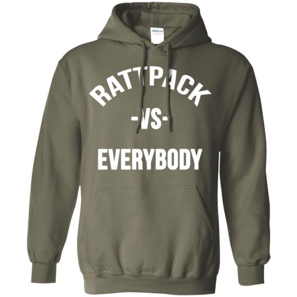 rattpack hoodie - military green