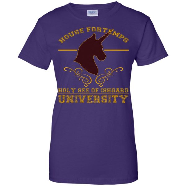 haurchefant womens t shirt - lady t shirt - purple