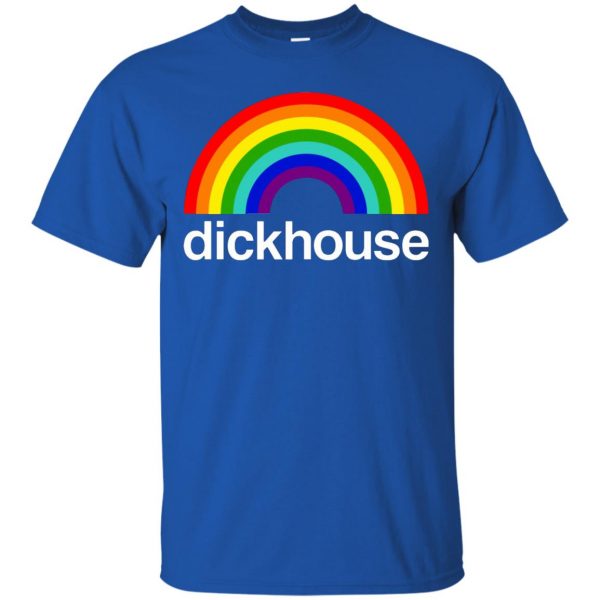 dickhouse t shirt - royal blue