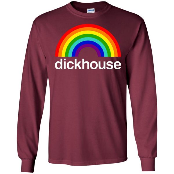 dickhouse long sleeve - maroon
