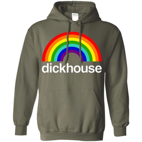 dickhouse hoodie - military green