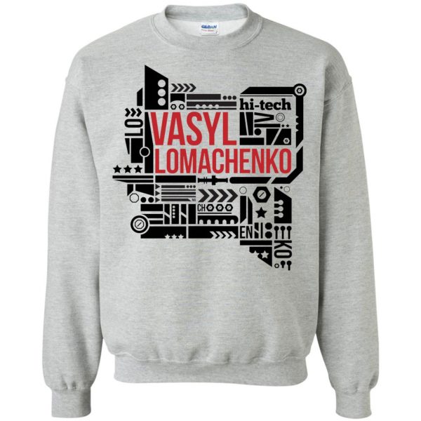 vasyl lomachenko sweatshirt - sport grey