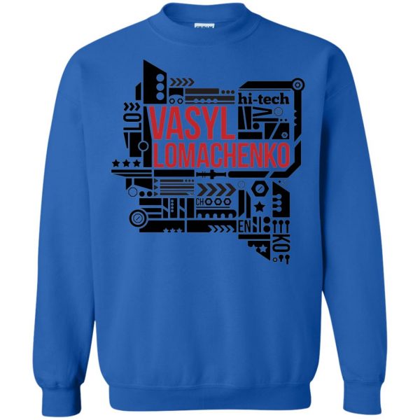 vasyl lomachenko sweatshirt - royal blue
