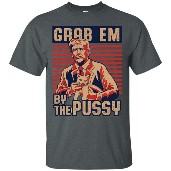 grab em t shirt - dark heather