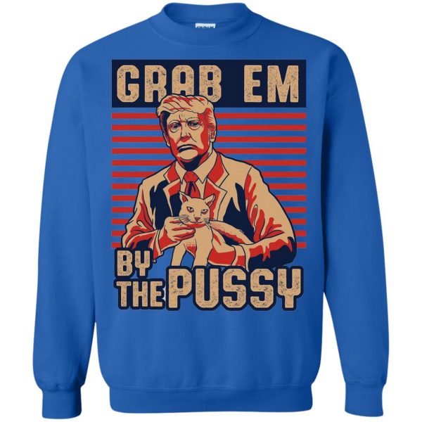 grab em sweatshirt - royal blue