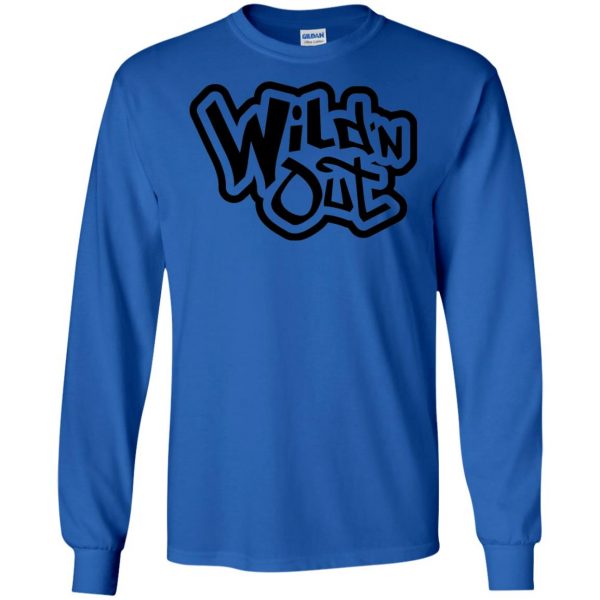 wild n out long sleeve - royal blue