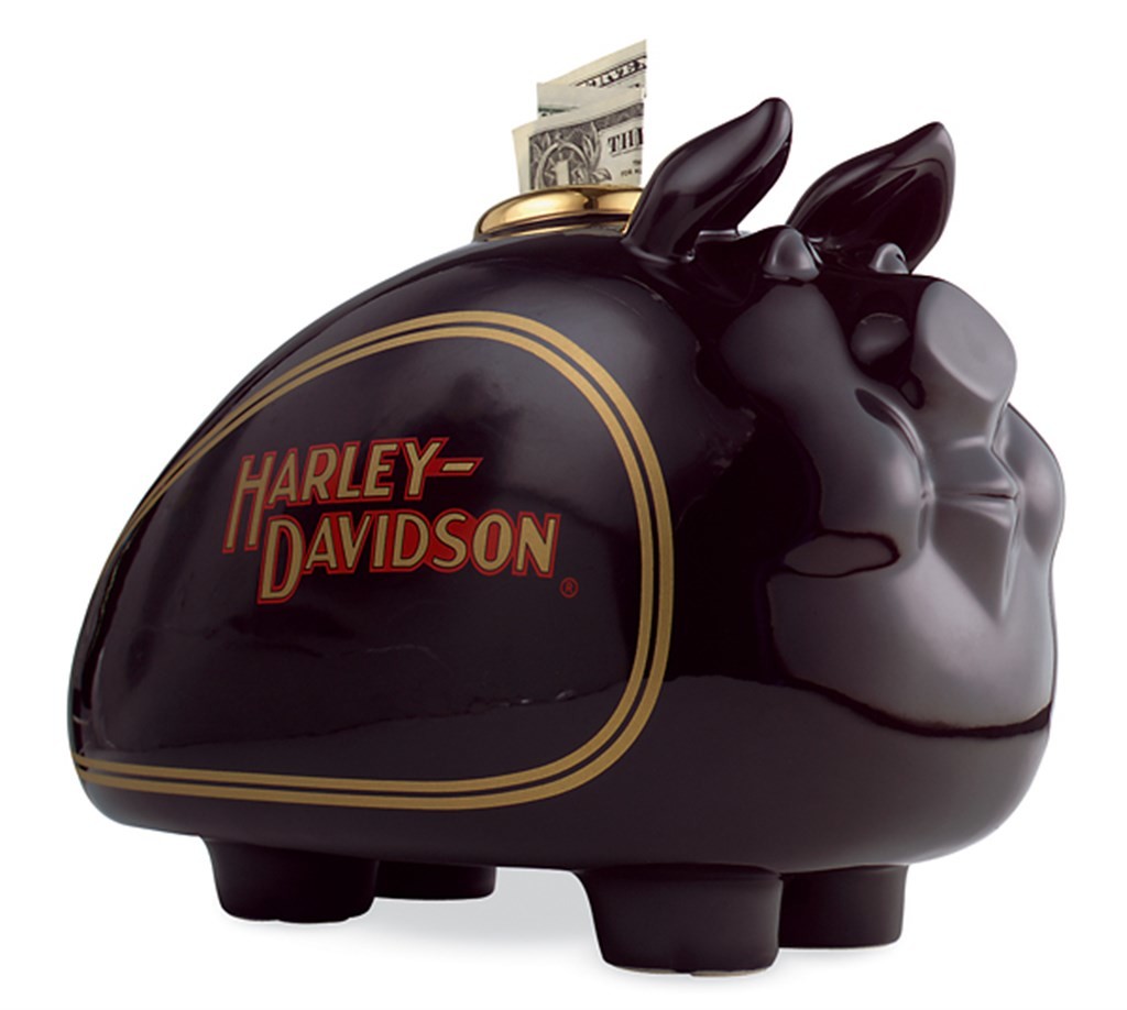 Harley Davidson 115th Anniversary Limited Edition Mini Hog Bank 