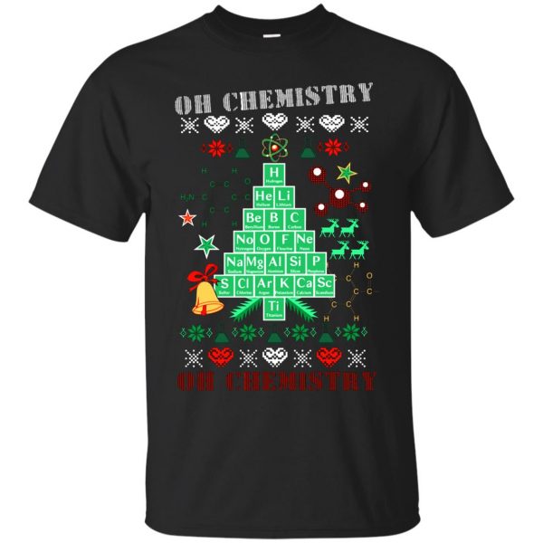 oh chemis tree shirt - black