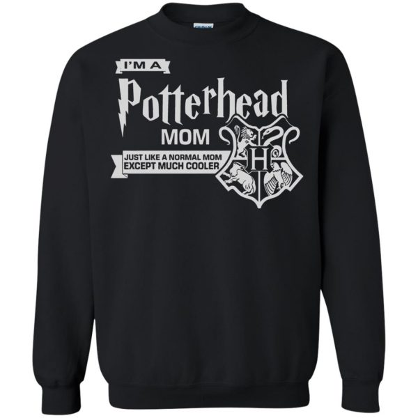 harry potter mom sweatshirt - black