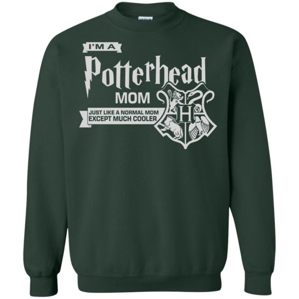 harry potter mom sweatshirt - forest green