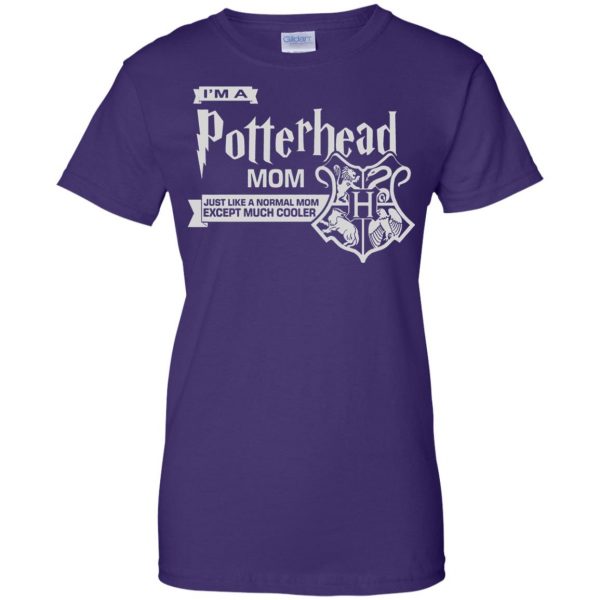 harry potter mom womens t shirt - lady t shirt - purple