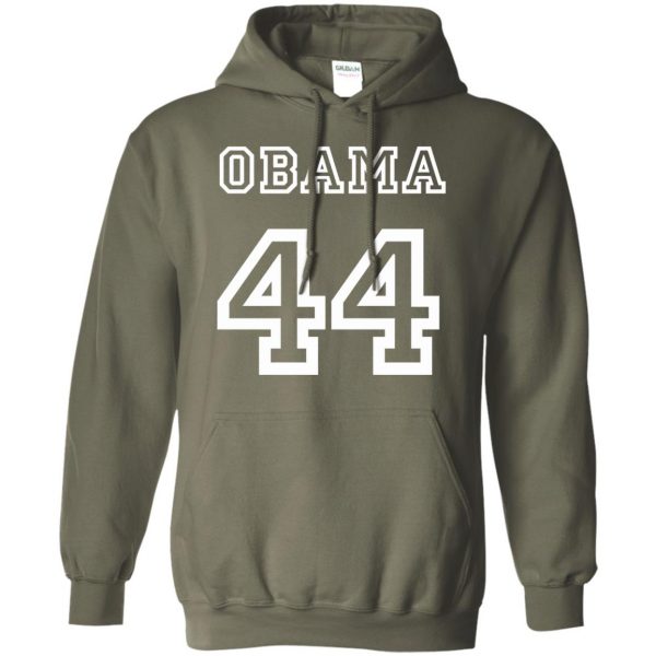 obama 44 hoodie - military green