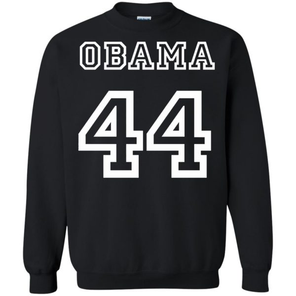 obama 44 sweatshirt - black