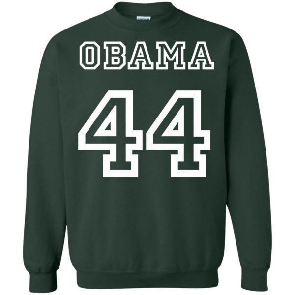 obama 44 sweatshirt - forest green