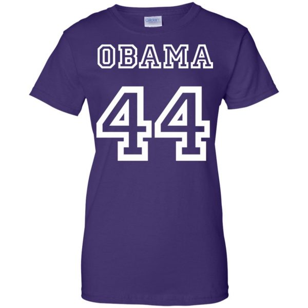 obama 44 womens t shirt - lady t shirt - purple