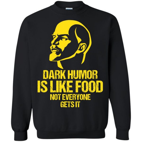 dark humors sweatshirt - black