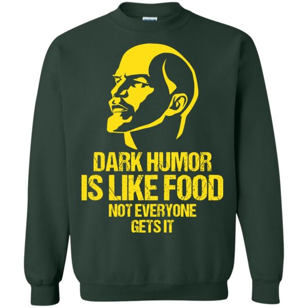 dark humors sweatshirt - forest green