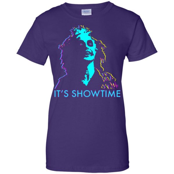 beetlejuice womens t shirt - lady t shirt - purple